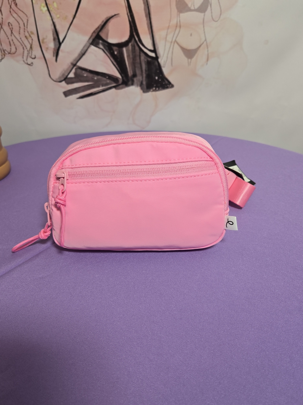 Art Class vibrant pink girls' fanny pack